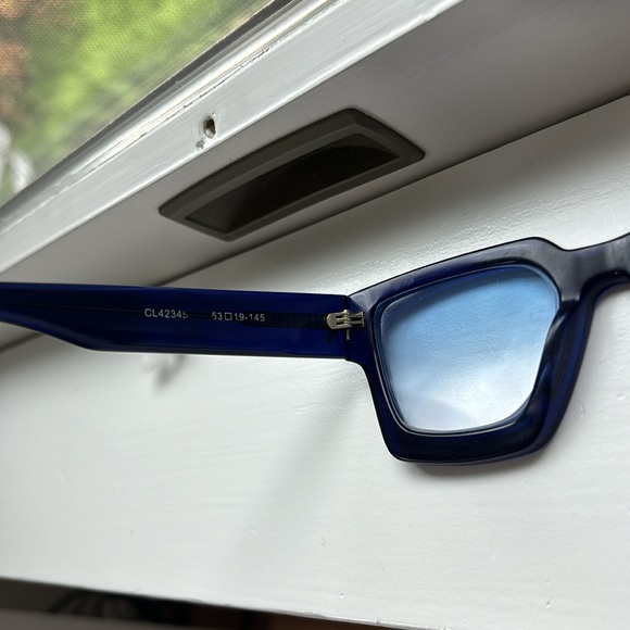 Celine reading Glasses Navy blue Square - Picture 7 of 7